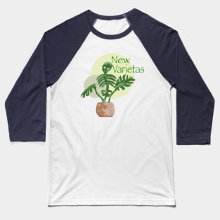 Skeleton plant Baseball T-Shirt